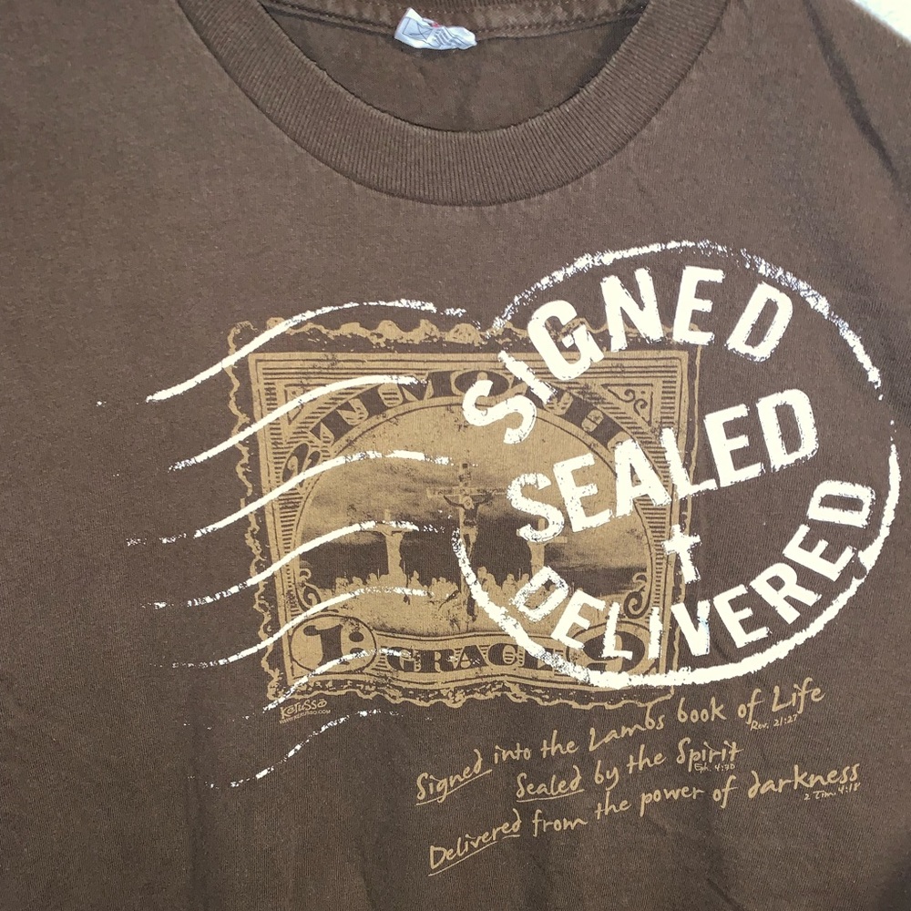 Signed Sealed Delivered Christian Tee